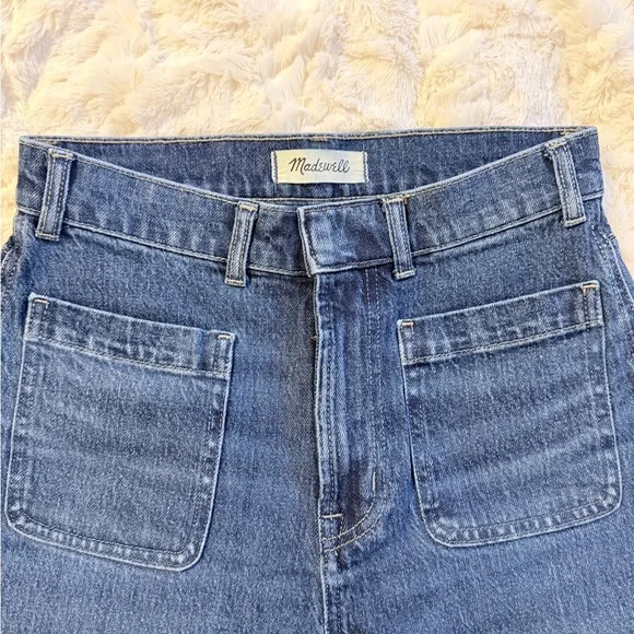 Women's Madewell Perfect Vintage Wide Leg Jeans Jeans - Picture 4 of 5